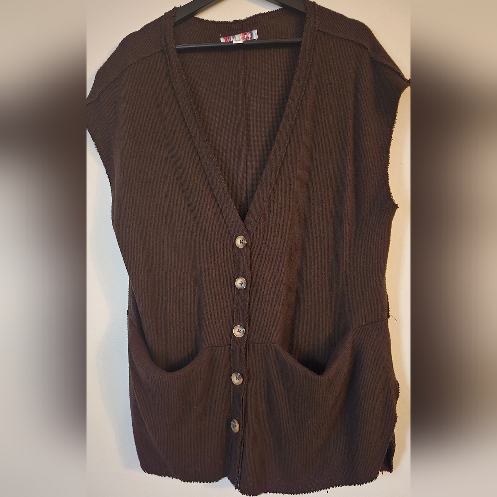 Urban Outfitters Black Oversized Cardi